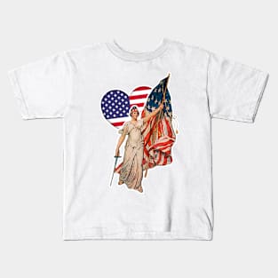 Patriot We Believe in God: America First Kids T-Shirt